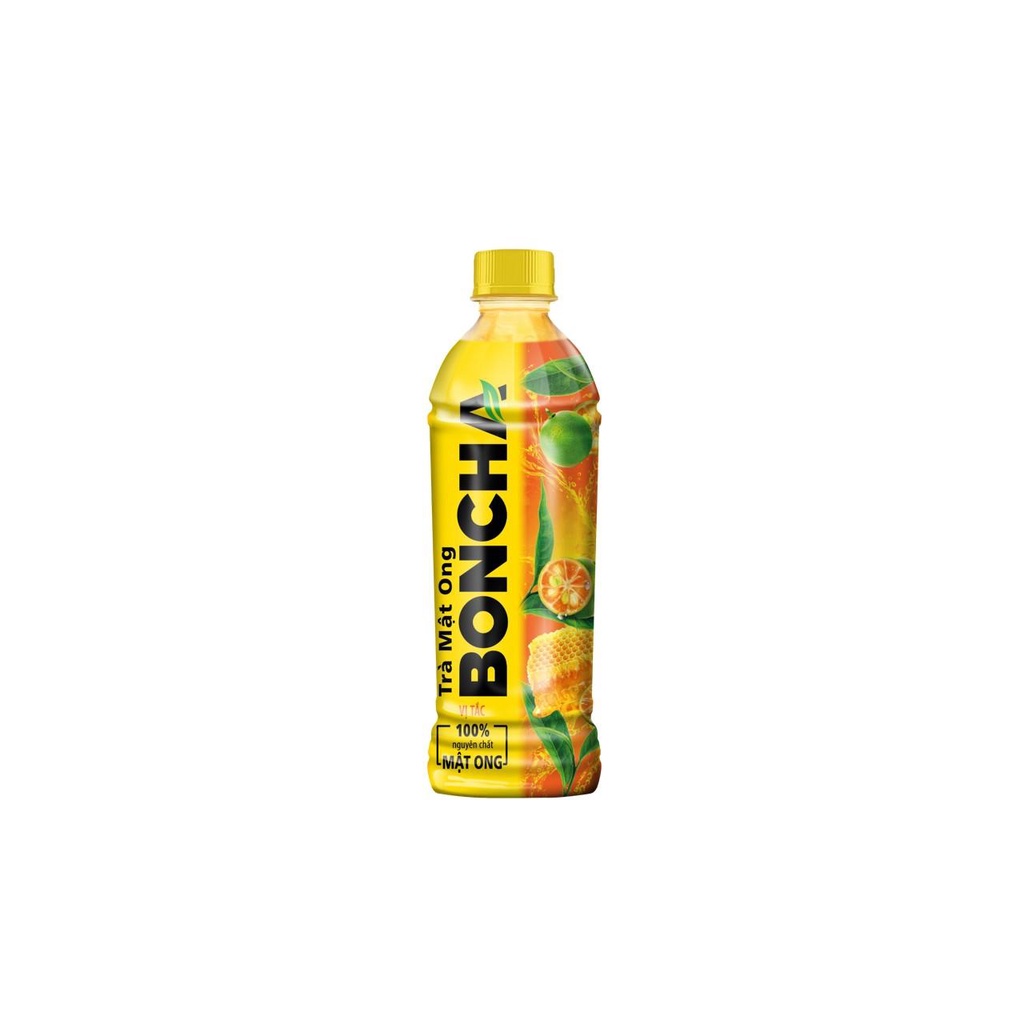 Trà Mật Ong BONCHA vị Tắt/Chanh/Việt Quất chai 450ml