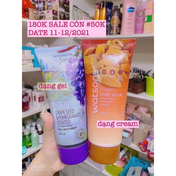 TẨY TẾ BÀO CHẾT BODY WATSON