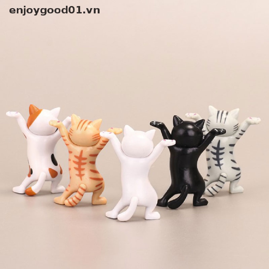 Mô Hình Chú Mèo Nhảy Múa Vui Nhộn Trang Trí Hộp Mù Cho Bé