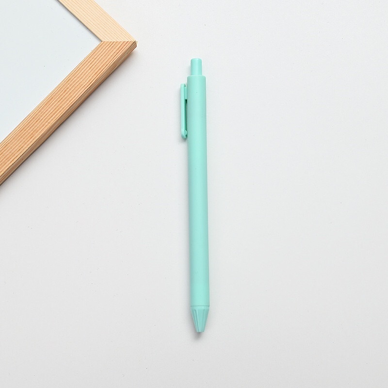Bút viết mực gel dạng nhấn màu macaron
