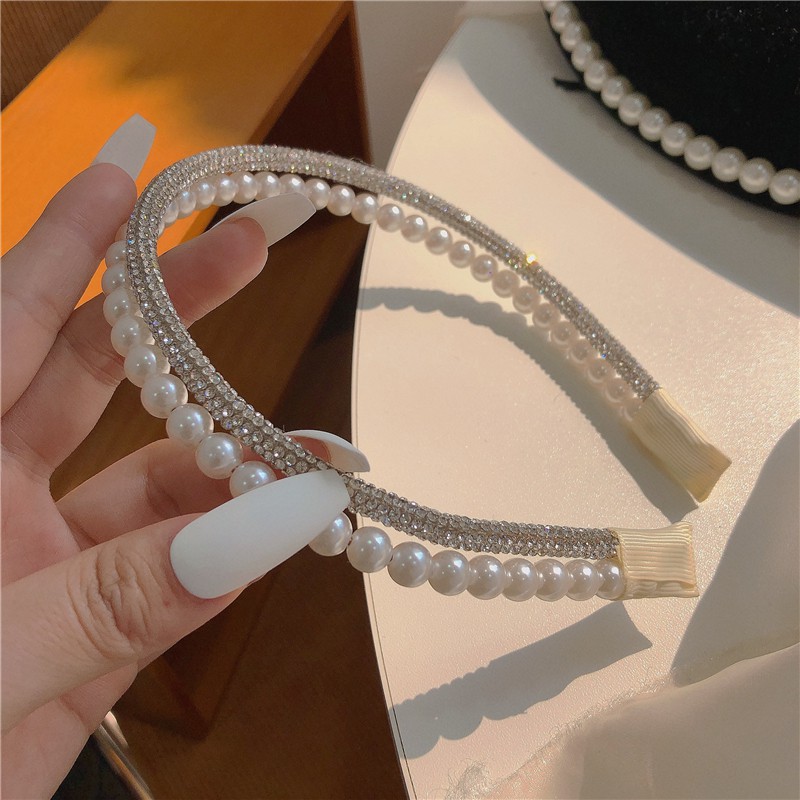 Băng đô ngọc trai Hàn Quốc phổ biến