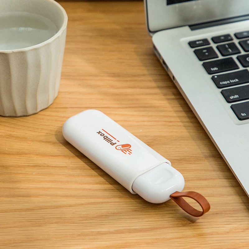 Hộp Đựng Thuốc 3 Ngăn Bằng Nhựa Phong Cách Bắc Âu