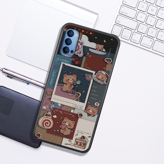 Ốp Lưng Oppo A91/Reno 3 - Reno 3 Pro - Reno 4 - Reno 4 Pro - Reno 5  , In Hình "Lovely Bear". Đẹp, Bền, Màu Sắc Bắt Mắt.