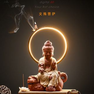 Tượng phật A DI ĐÀ gốm tử sa cao cấp