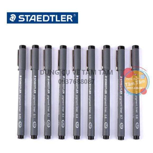 [ TÂM TÂM ]-Bút line STAEDTLER® pigment liner 308-