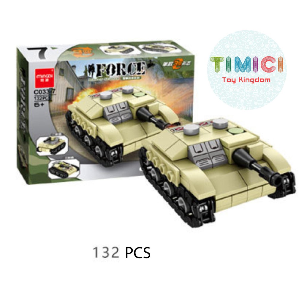 [LC024] Đồ chơi lego xe tăng chiến hạm MILITARY SCIENCE  &quot;8 IN 1&quot; xếp hình cho bé