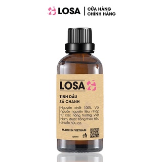  Tinh dầu sả chanh nguyên chất 100% 100ml [chai lớn] có kiểm định bộ y tế