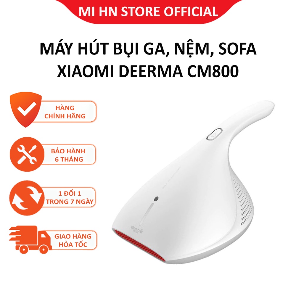 Máy hút bụi diệt khuẩn UV Xiaomi Deerma CM800 cho giường, nệm, gối, chăn, sofa... - Bảo hành 6 tháng