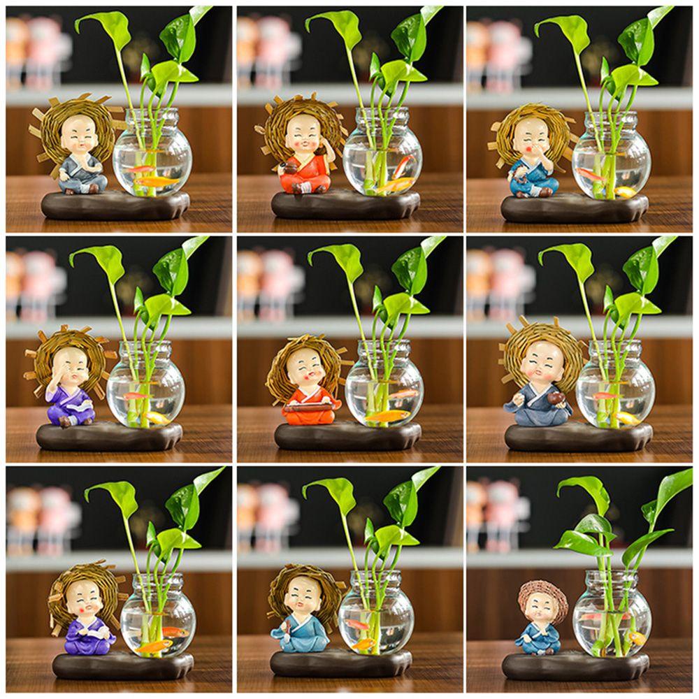 CONOPERY Chậu Hoa Thủy Canh Để Bàn Trang Trí Nhà Cửa / Văn Phòng