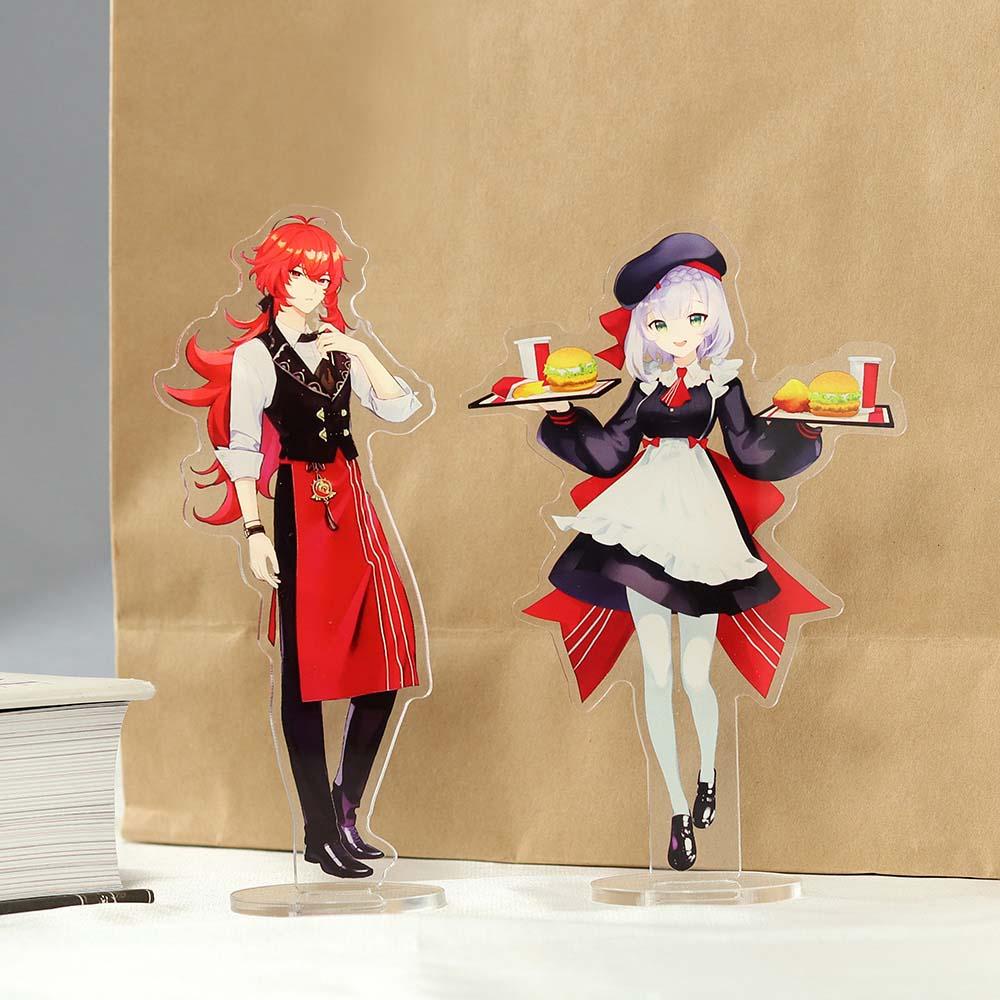 [COD] Giá Đỡ Mô Hình Nhân Vật Anime Bằng Acrylic Nhân Vật Hoạt Hình Diluc Noelle Joint GM Để Bàn Trang Trí