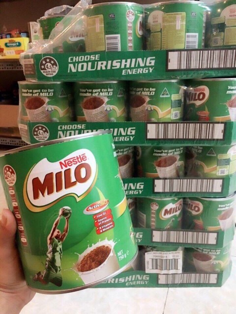 Sữa Milo Úc 750gr