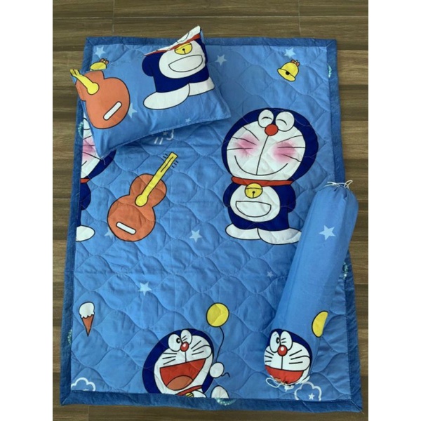 set 3 chăn gối nệm cho bé đi học mẫu giáo
