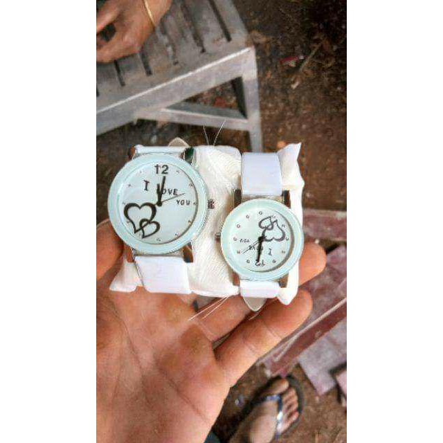 Đồng Hồ Cặp Đôi Nam Nữ I Love You [FREE SHIP]