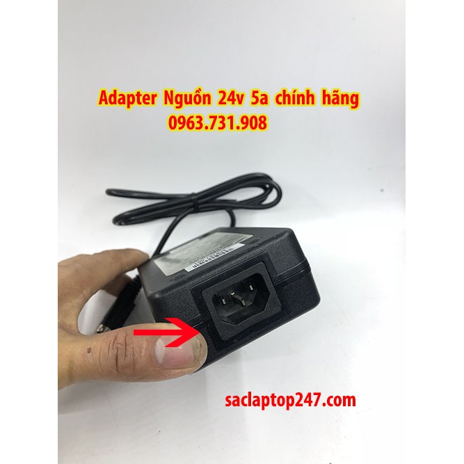 Adapter nguồn 24v 5a chính hãng