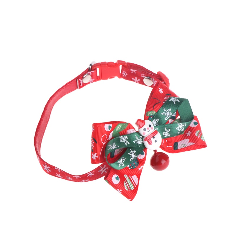 Vòng Cổ Gắn Chuông Đỏ May Mắn Cho Thú Cưng