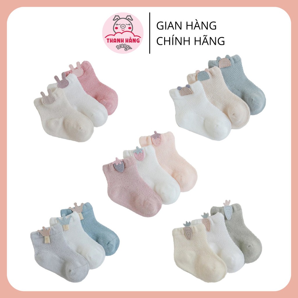 Tất Lưới Cho Bé Thanh Hằng Baby Từ 0 -12 Tháng