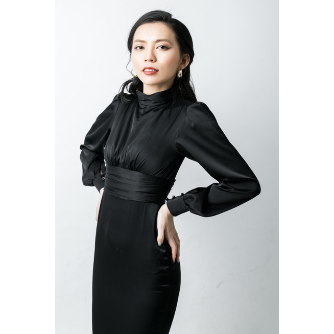 Đầm Đi Tiệc Lụa Ôm Body Cao Cấp