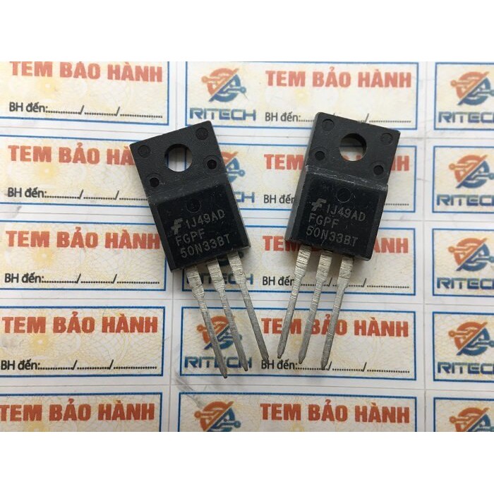 Combo 5 con FGPF50N33BT, FGPF50N33, 50N33 IGBT 50A 330V TO-220