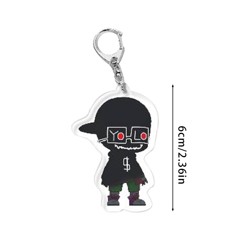 Tmdbyx Móc Khóa Hoạt Hình Undertale Sans Bằng Acrylic Cho Nam Và Nữ