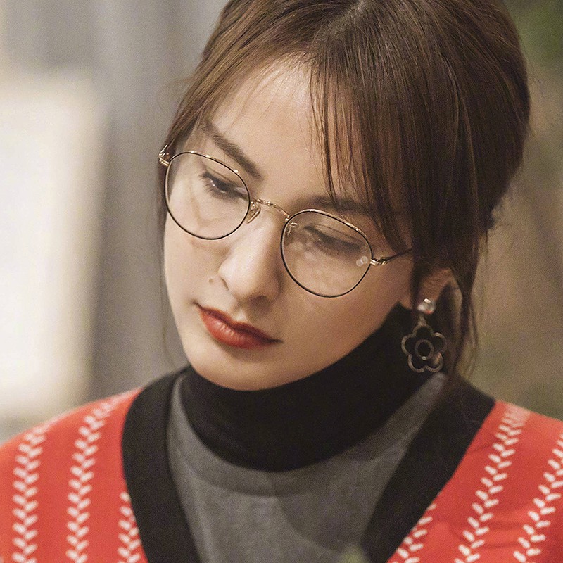 Kính Gọng Tròn Chống Tia Sáng Xanh Thời Trang Bảo Vệ Mắt Cho Nam Và Nữ