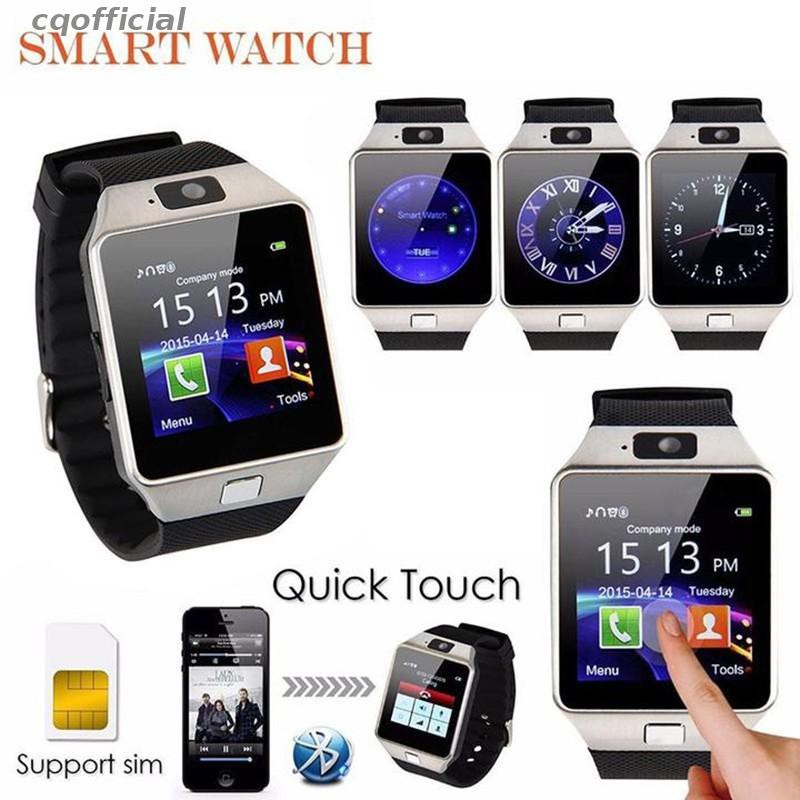 cqoffical Dz09 Smartwatch For Apple Android Phone Sim/Tf Card Mp3 Available miband quốc tế dây thay thế xiaomi bịp