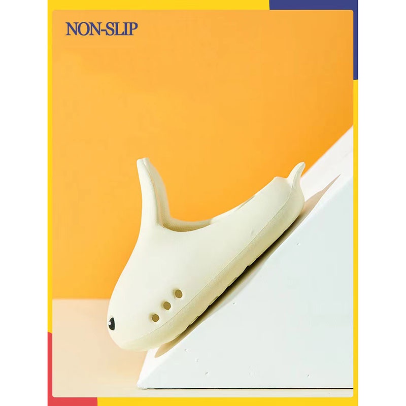 SANITKUN Dép Nhựa EVA Chống Trượt Chống Va Chạm Họa Tiết Thỏ Hoạt Hình Dễ Thương Cho Bé