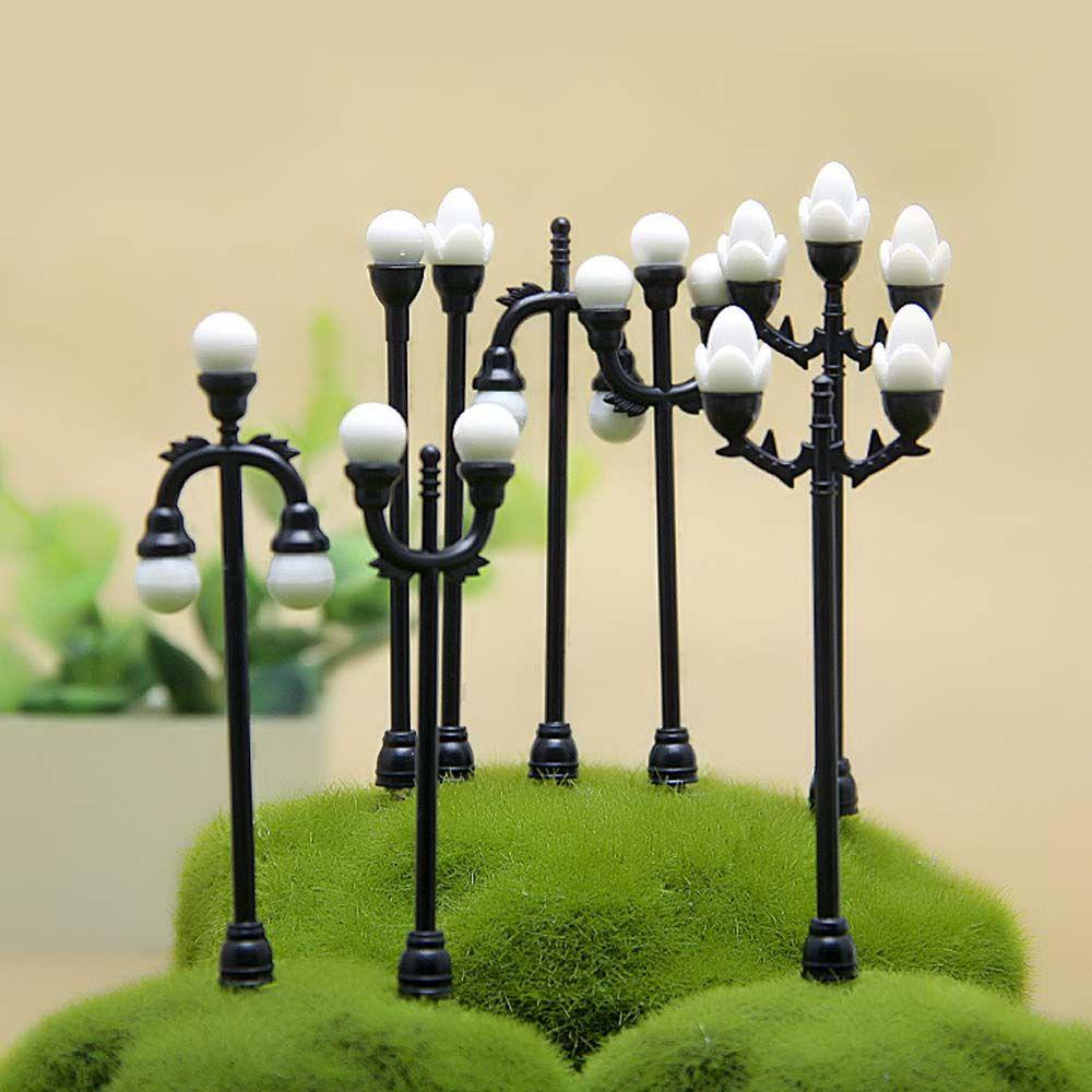 HARRIETT Đèn Đường Mini Bằng Nhựa Trang Trí Sân Vườn