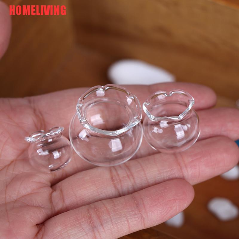 Bể Cá Bằng Thủy Tinh Trong Suốt Dùng Trang Trí Nhà Búp Bê 1: 12