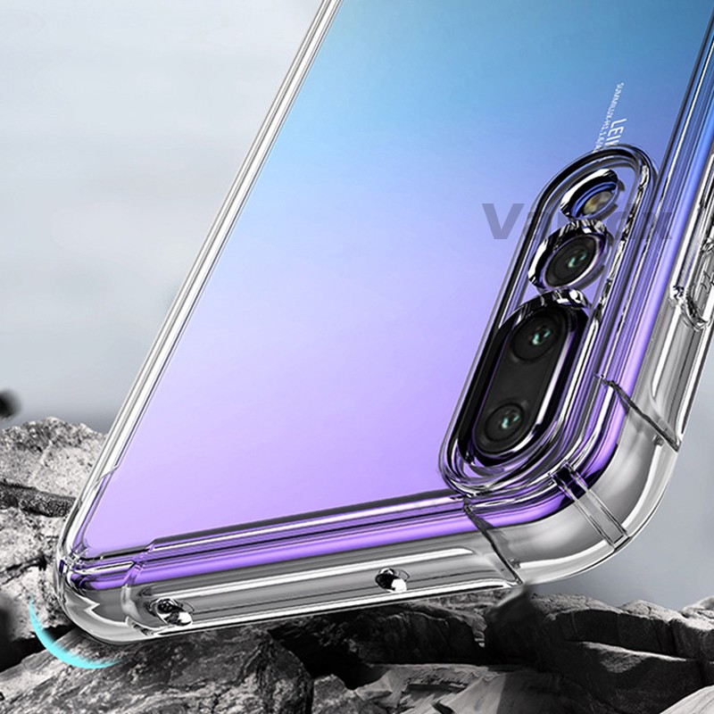 Ốp điện thoại trong suốt cao cấp cho Huawei Mate 20 20X P30 P20 Pro Nova 4 3 3i 3e Honor 8X Max 8C 10/10Lite Y9 2019