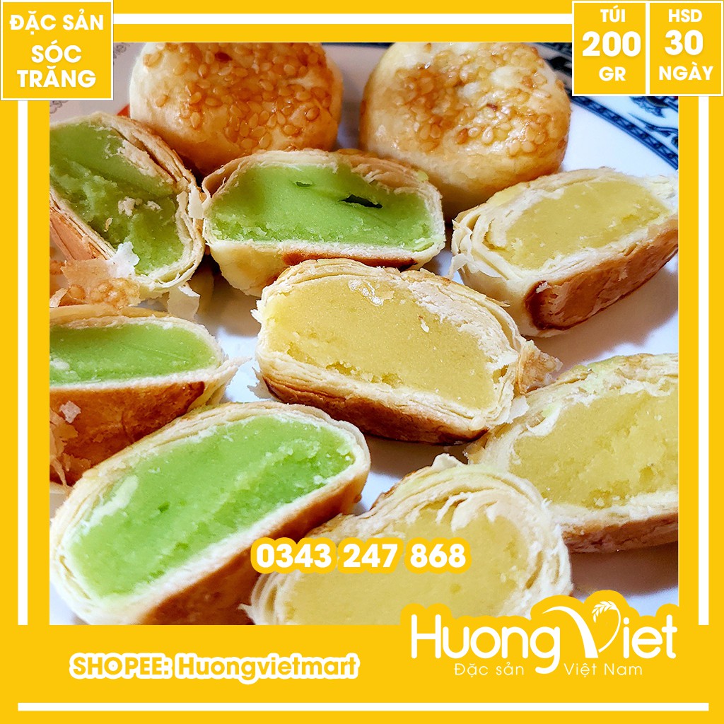 [Mã 267FMCGSALE giảm 8% đơn 500K] Bánh Long Châu đậu xanh Tân Huê Viên | BigBuy360 - bigbuy360.vn