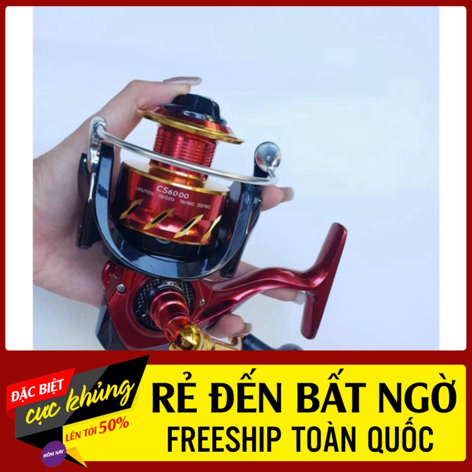 Máy Câu CS Cao Cấp Tay Quay Kim Loại Đặc Đủ Size Liên Hệ 0931.753.917