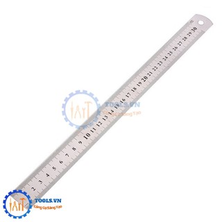 PKK Thước Lá Thép Thẳng Không Gỉ Thang Đo 30cm