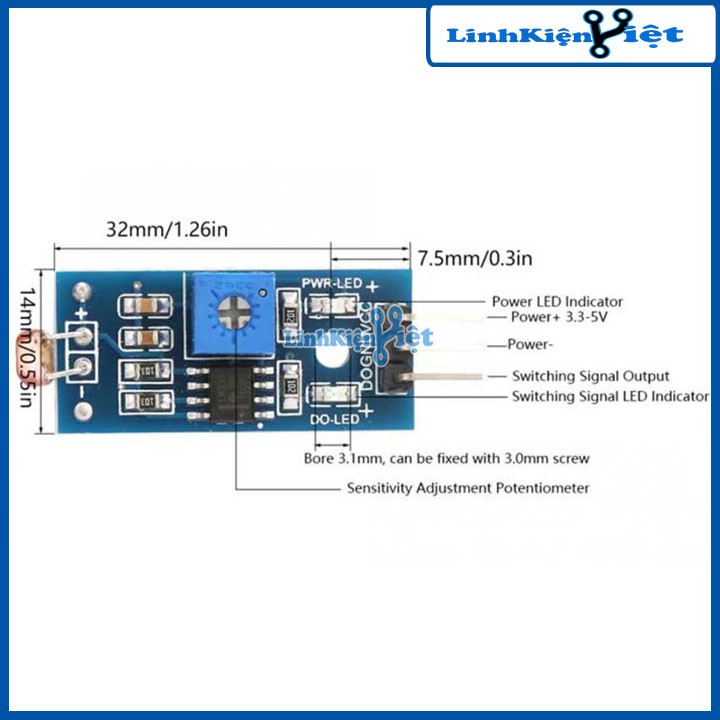 [NEW] Module Cảm Biến Ánh Sáng