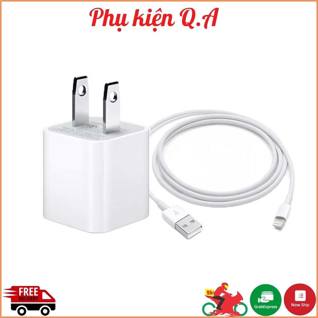 Combo cục sạc Iphone A21 và  cáp sạc nhanh iphone foxconn