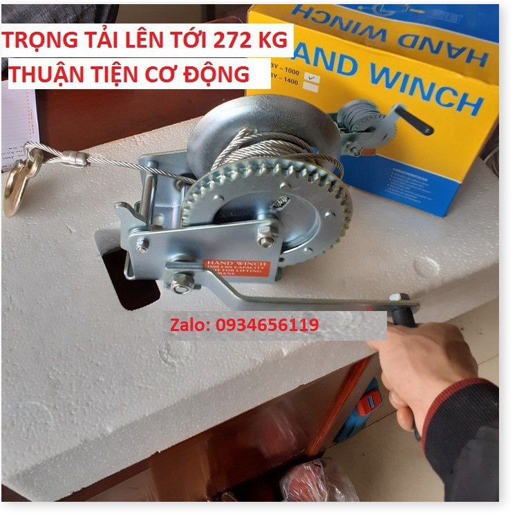 Tời quay tay 600 LBS