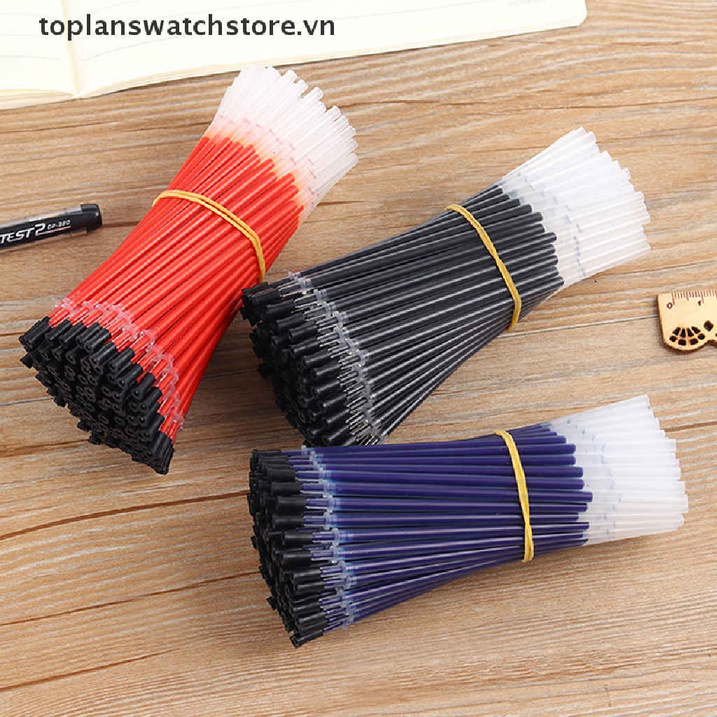 10 Ruột Bút Mực Gel Ngòi 0.38mm