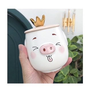 Ly heo mặt cười cute