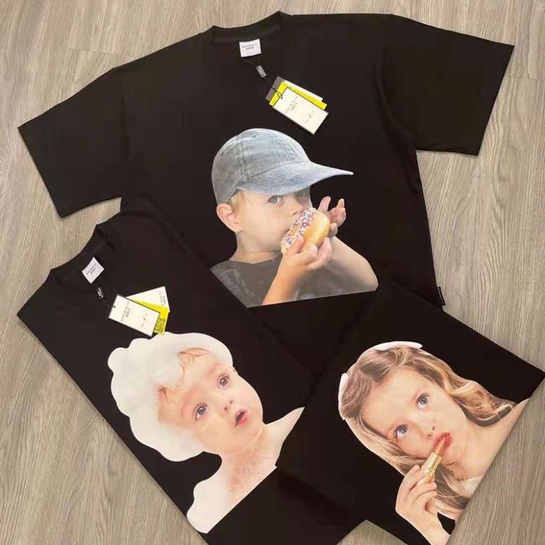 Áo thun tay lỡ ADLV ACMÉ DE LA VIE, Áo thun unisex nam nữ form rộng oversize chất liệu Cotton