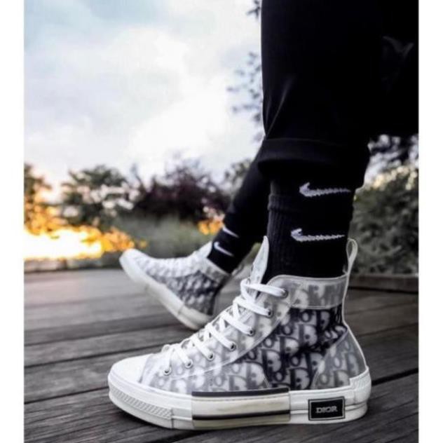 [Video tận cảnh-CaO Cấp]  Giày Thể Thao Sneaker Dior CAO  bản thị trường châu âu