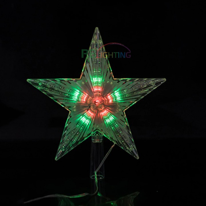 ĐÈN LED CHỚP NHÁY NGÔI SAO MAY MẮN TRANG TRÍ CÂY THÔNG NOEL