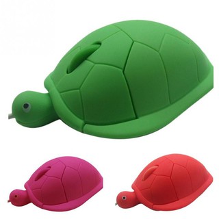 Chuột Mini Hình Mai Rùa 3D  USB 2.0, Chuột Chơi Game Chuột Có Dây , chuột Máy Tính