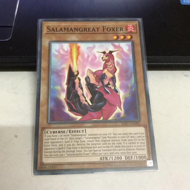 Thẻ bài Yugioh Salamngreat Foxer (N)