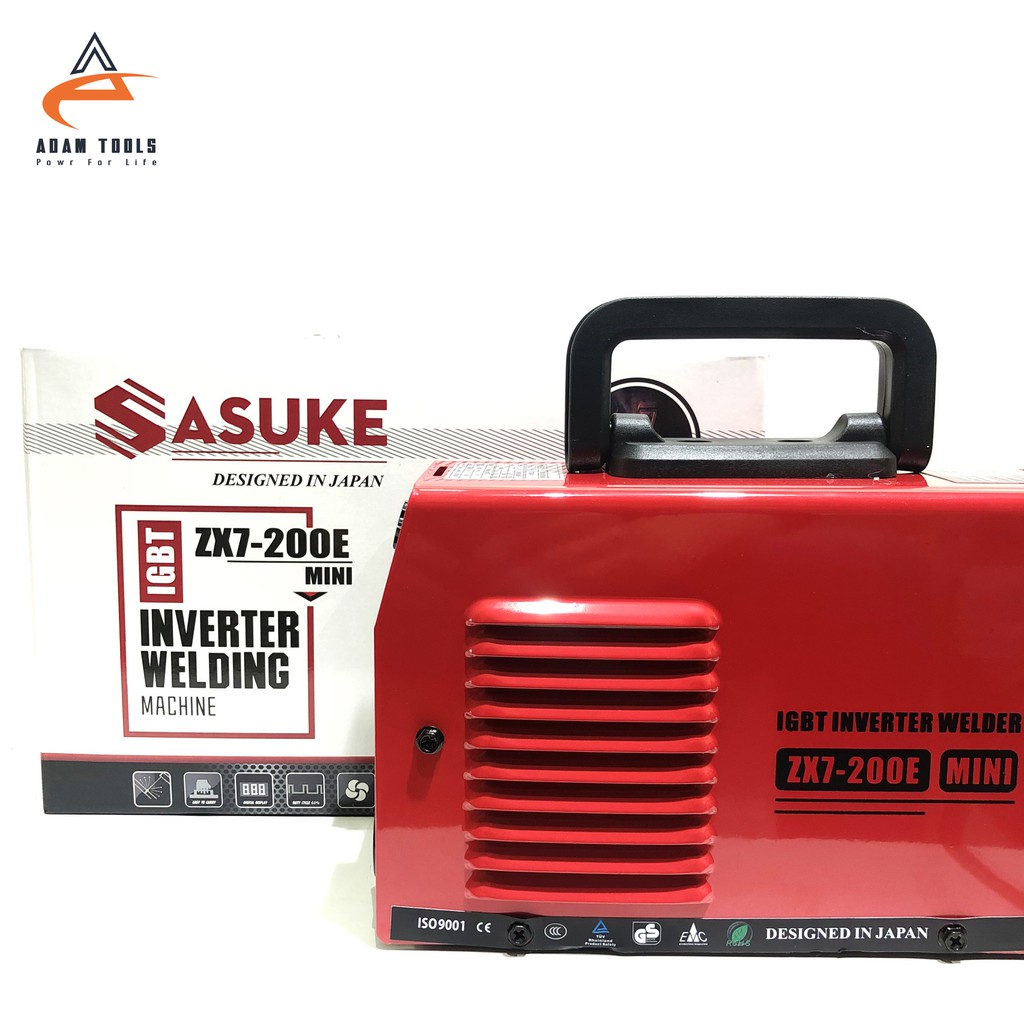 Máy hàn điện tử mini Inverter Sasuke mã ZX7-200E - Thương hiệu Nhật Bản