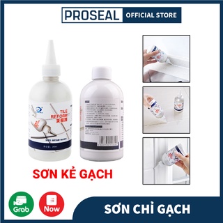 Chai Sơn Kẻ Chỉ PROSEAL Làm Trắng Mạch Gạch Sàn Nhà Keo Kẻ Vạch Đa Năng Tile Reform 280ml