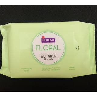 Khăn ướt medicare floral 20 tờ