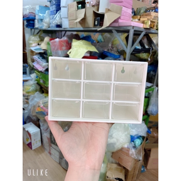 Kệ Đựng Đồ Mini 9 Ngăn Siêu Xinh Tiện Lợi Mẫu Mới