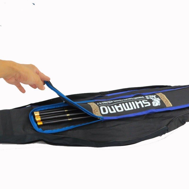 (XẢ HÀNG)Bao đựng cần Shimano 1 túi chính+ 2 túi phụ đủ size