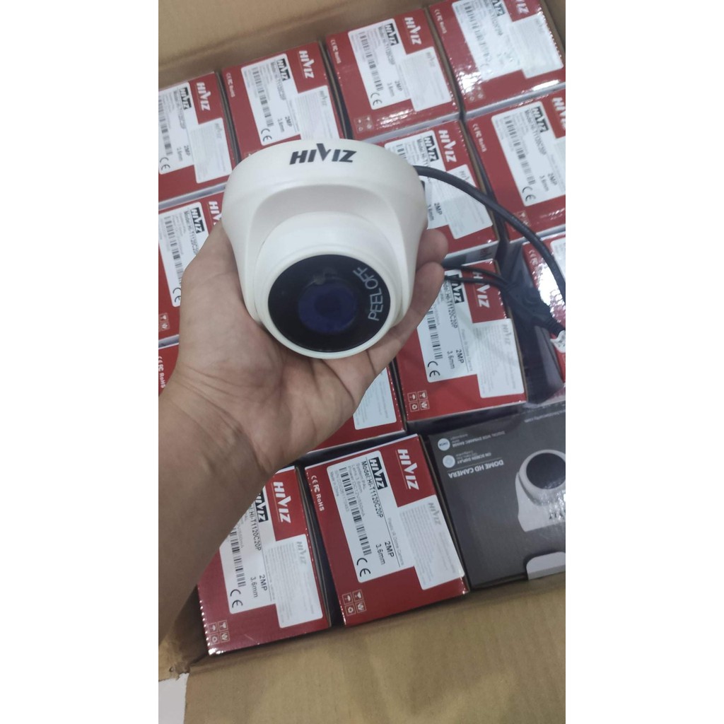 Camera HIVIZ HI-T1120C20P 2.0MP/5.0MP/ Hikvision HD1080P DS-2CE56D0T-IR