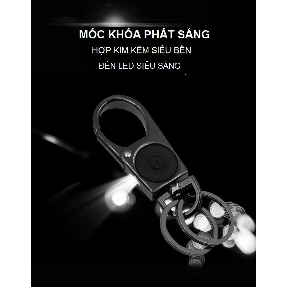 MÓC KHÓA CAO CẤP CÓ ĐÈN LED SIÊU SÁNG - MK6 THATCHATSTORE