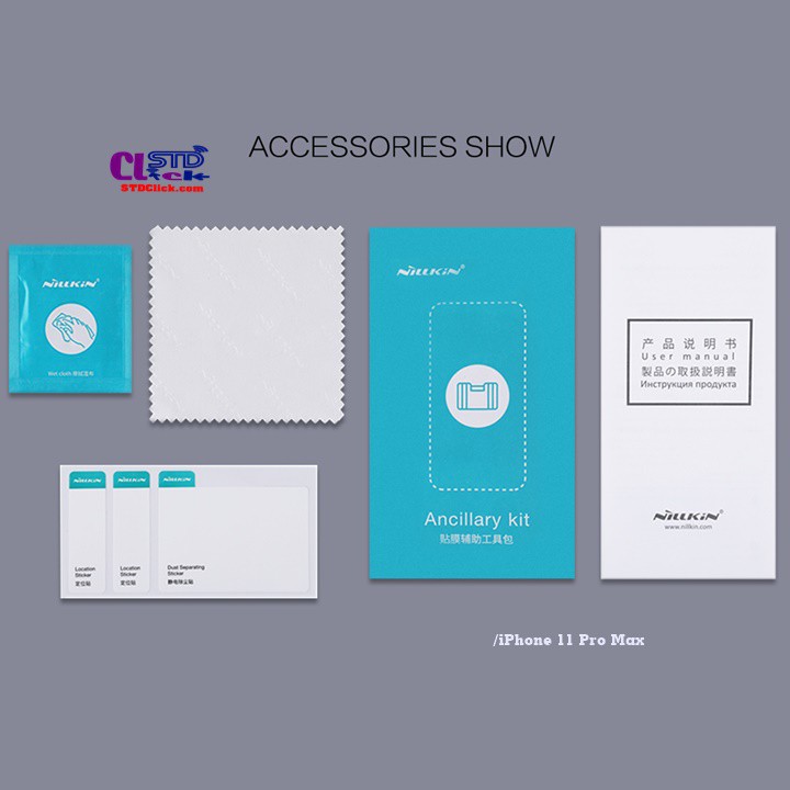 KÍNH CƯỜNG LỰC IPHONE 11 PRO MAX NILLKIN H+PRO CHÍNH HÃNG